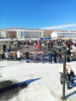 Масленица на центральной площади